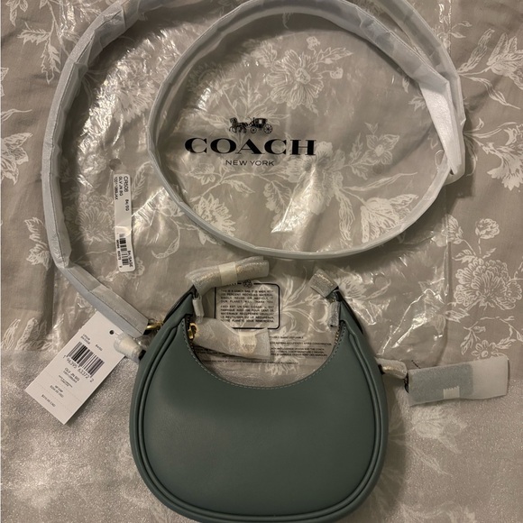 NWT Coach Jonie Sage Bag with Gold Accents - Picture 5 of 7